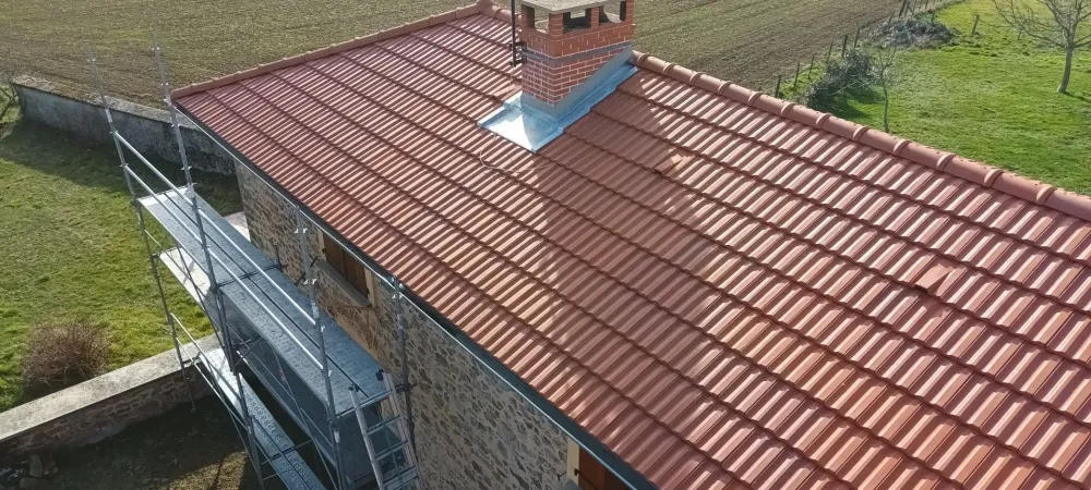 Fuite de toiture près de Villerest 