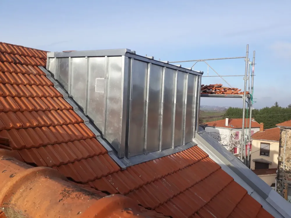 Zingueur près de Villerest 